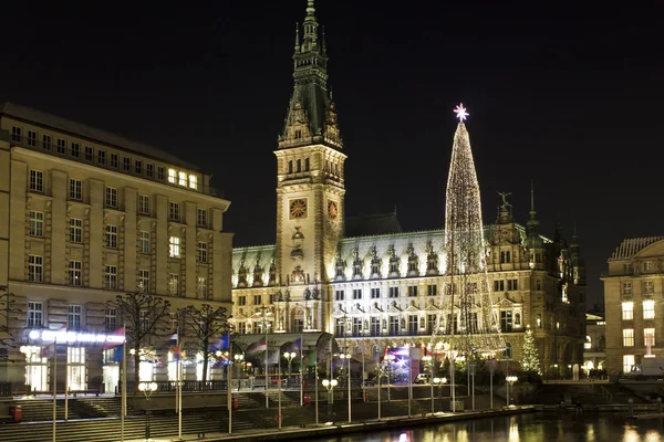 Mercatino di Natale ad Amburgo — Foto Stock