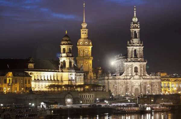 Dresde Skyline, Alemania — Foto de Stock