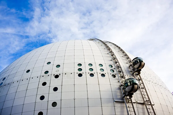 Gondole w stockholm globe arena — Zdjęcie stockowe