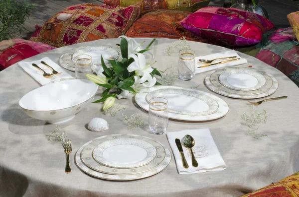 Ottoman style ramadan table — Stock Photo, Image