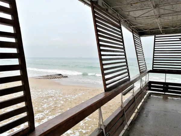 Prachtig Uitzicht Stad Van Zwarte Zee Ochtend — Stockfoto