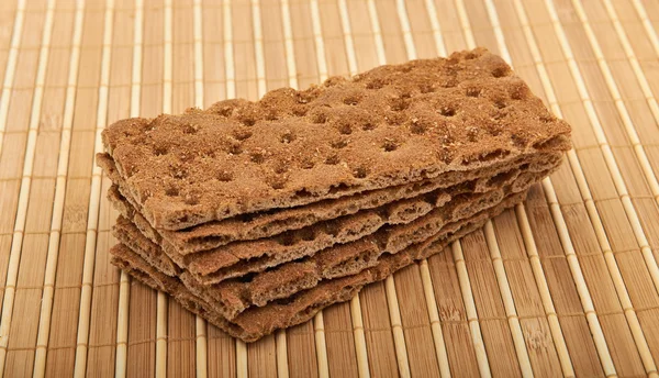 바삭바삭한 빵의 스택 — 스톡 사진
