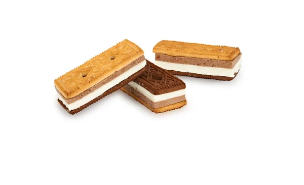 Drie koekjes — Stockfoto