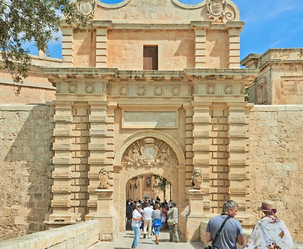 Malta. Tourists — Stock Photo, Image
