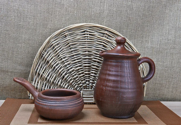 Pottery Still Life — Stock Photo, Image