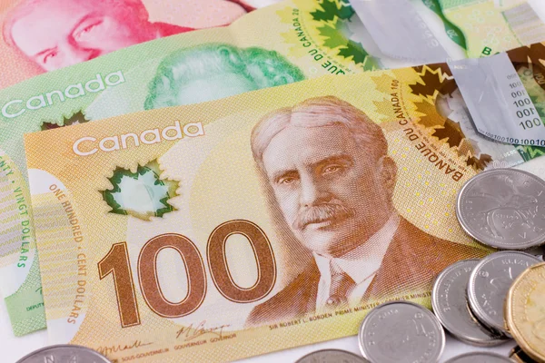 Kanada peníze — Stock fotografie