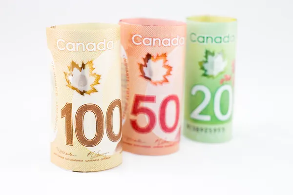 Kanada pengar — Stockfoto