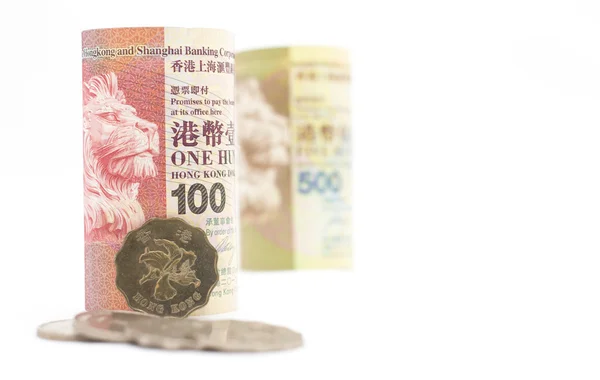 Hong kong geld — Stockfoto