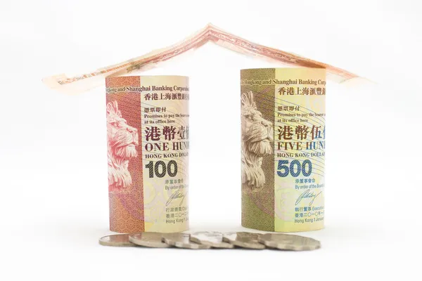 Hong Kong pengar — Stockfoto