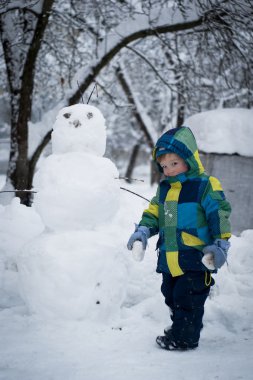 kardan adam ile çocuk