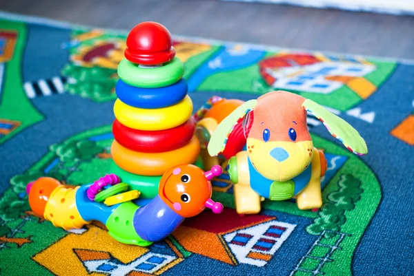 一些彩色玩具 — 图库照片