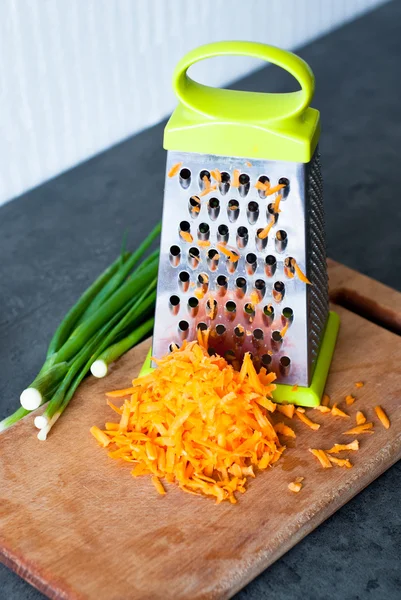 Grated carrots — Stock Photo, Image