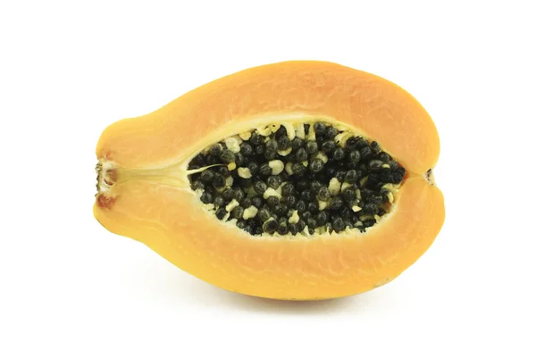 La mitad de la papaya — Foto de Stock