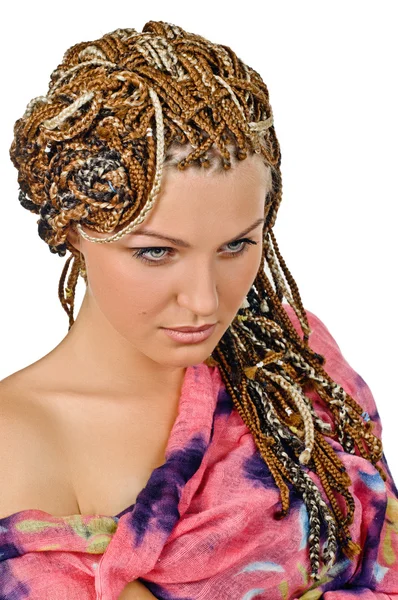 African plaits — Stock Photo, Image