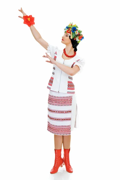 Dancing ukrainian — Stock Photo, Image