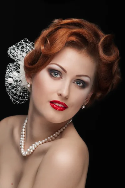 Redheaded beauty — Stock Photo, Image