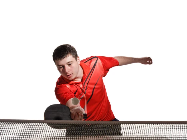 Tischtennisspieler — Stockfoto