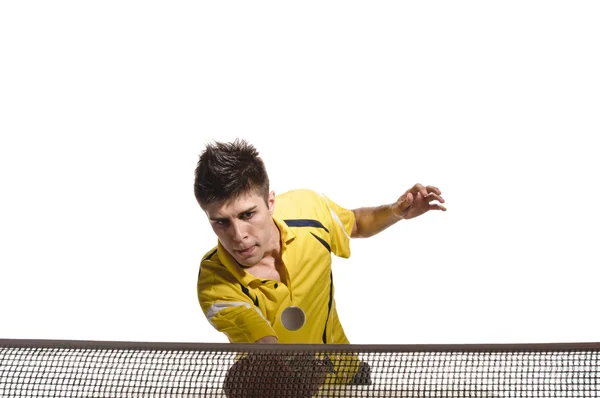 Tischtennisspieler — Stockfoto