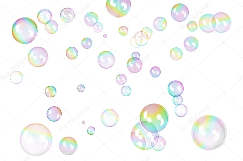 soap bubbles