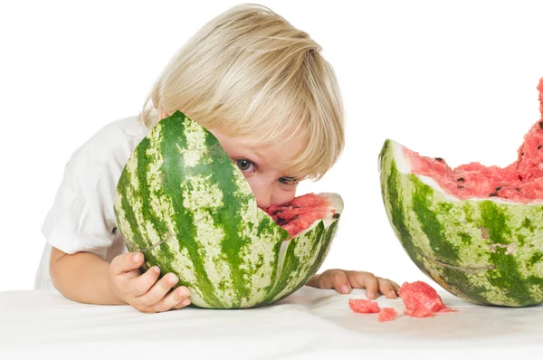Big watermelon — Stock Photo, Image