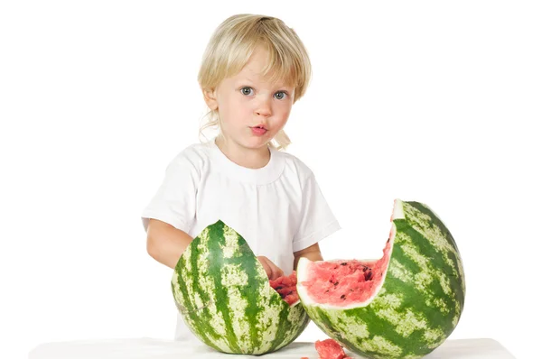 About big watermelon — Stock Photo, Image