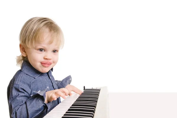 Little musicman — Stock Photo, Image