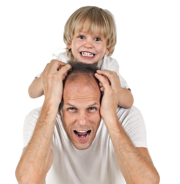 Padre e figlio — Foto Stock