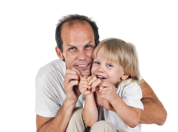 Vader van een zoon — Stockfoto