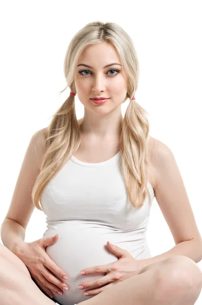 Embarazada ocio — Foto de Stock