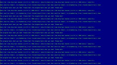Bilgisayar mavisi arkaplanda soyut yeşil programlama kodu betiği