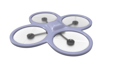 Quadrocopter clipart