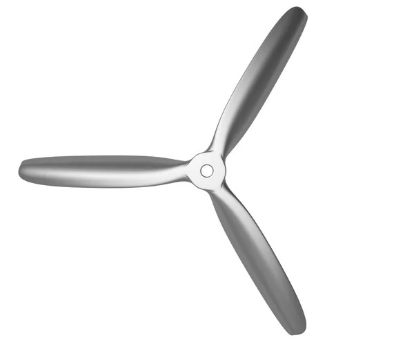 Drie bladen propeller — Stockfoto