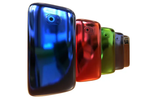 Generic smartphones — Stock Photo, Image