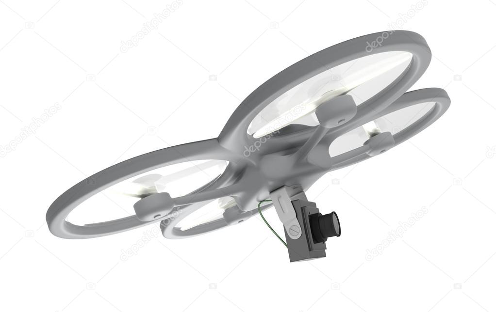 Quadrocopter with camera