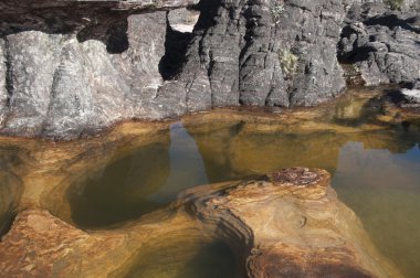 üst kısmında roraima yayla Havzası. Venezuela
