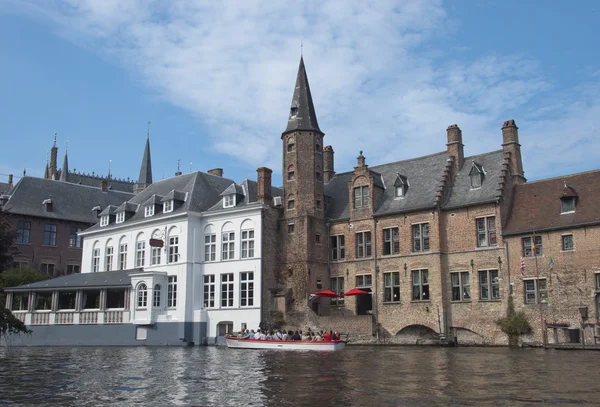 Centro histórico de Brujas, Bélgica — Foto de Stock