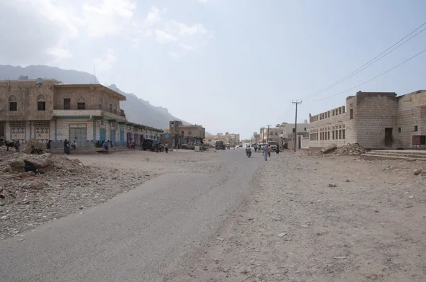 Hadibo - ciudad principal de la isla de Socotra, Yemen — Foto de Stock