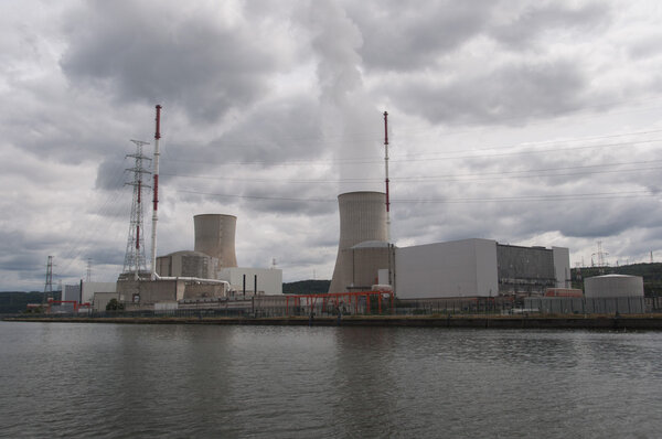 Tihange Nuclear Power plant near Huy, Belgium