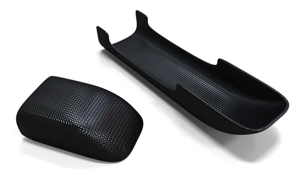 Carbon fiber parts — Stock Photo, Image