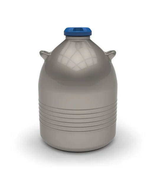 Cryogenic Dewar flask — Stock Photo, Image