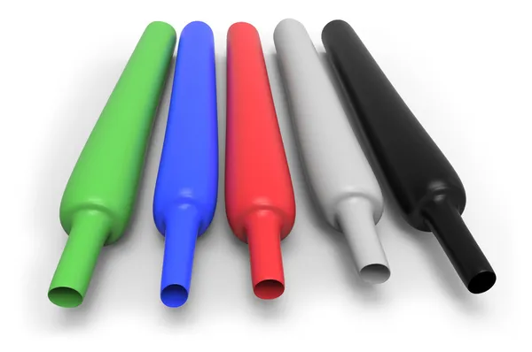 Värme-shrink tubing — Stockfoto