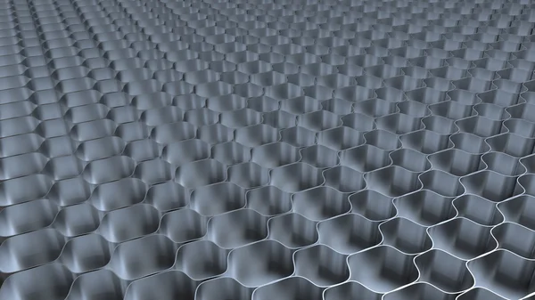 Metal honeycomb background — Stock Photo, Image