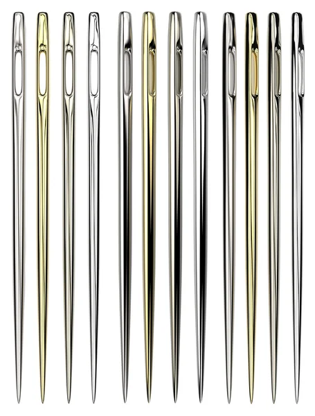 Sewing needles — Stock Photo, Image