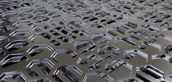 Perforated metal sheets