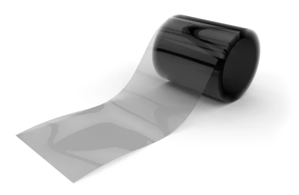 Roll of transparent film — Stock Photo, Image