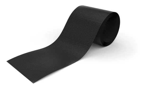 Roll of carbon fabric — Stock Photo, Image