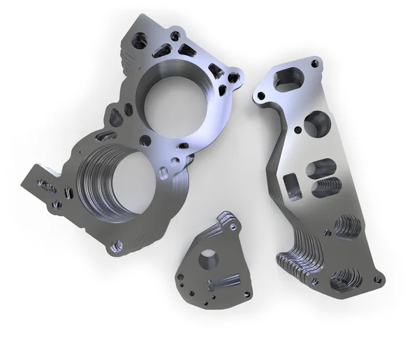delikli metal parçalar