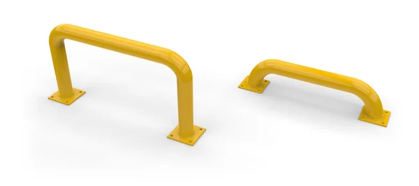 Portable bollards — Stock Photo, Image