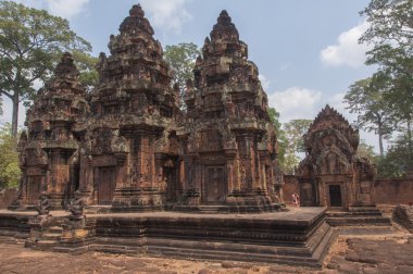 tapınakta angkor Kamboçya