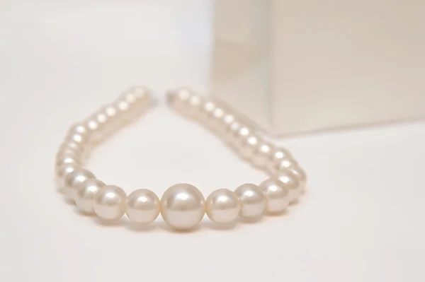 Beads from pearls — Stock Photo, Image